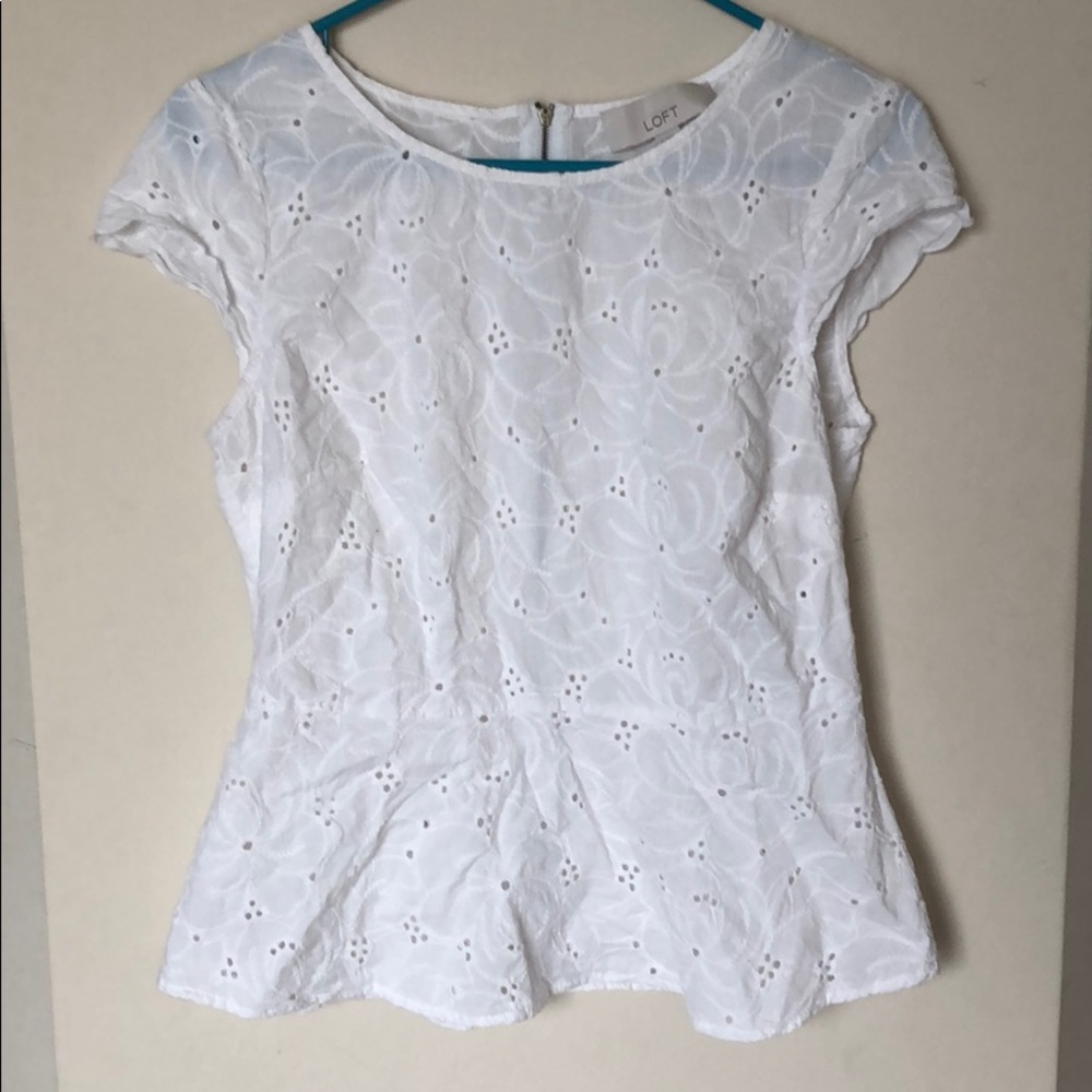 Dainty white top